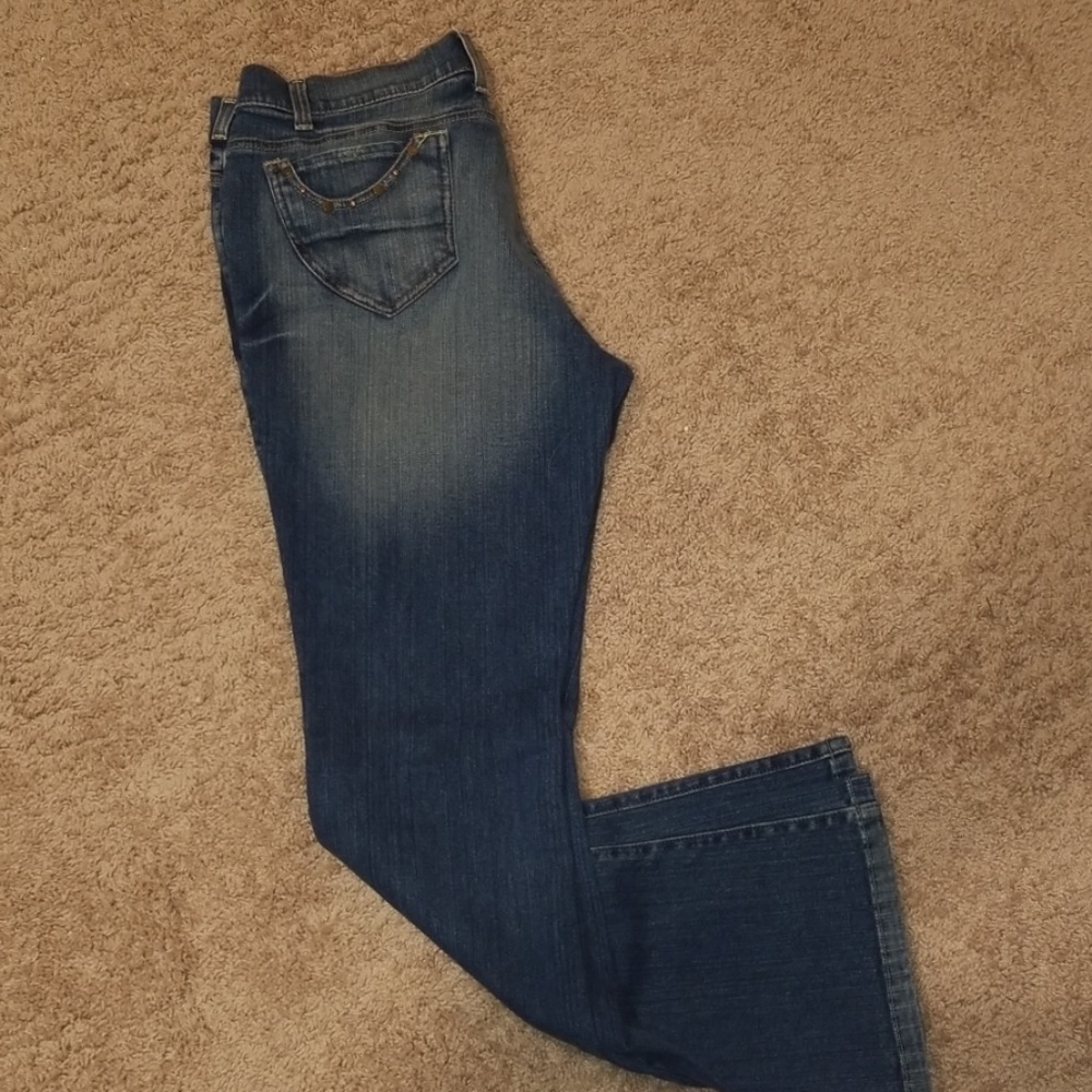 Skinny Flare Leg Jeans